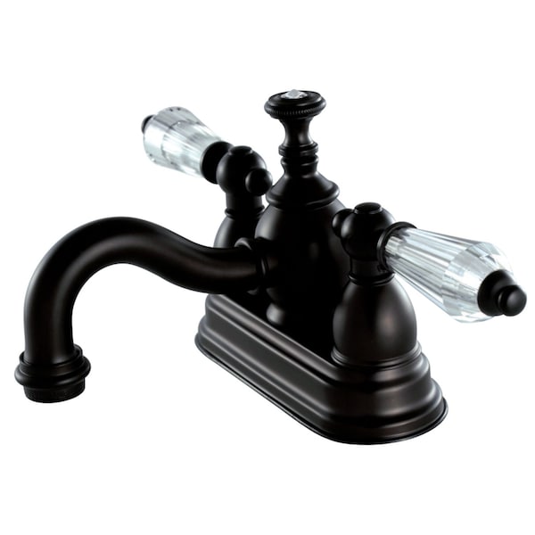 KS7105WLL 4" Centerset Bathroom Faucet, Oil Rubbed Bronze